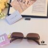 6931fb073a89a121ed54bc5a Celine Fashion New Frameless Cut-Out Sunglasses for Women, Oversized European and American Style, Stylish and Sophisticated Sun Glasses