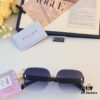 6931fb073a89a121ed54bc5b Celine Fashion New Frameless Cut-Out Sunglasses for Women, Oversized European and American Style, Stylish and Sophisticated Sun Glasses