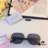 6931fb073a89a121ed54bc5c Celine Fashion New Frameless Cut-Out Sunglasses for Women, Oversized European and American Style, Stylish and Sophisticated Sun Glasses