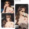 6931fb073a89a121ed54bc5f Celinelisa Style Vintage Oval Cat-Eye Sunglasses for Women, High-End 2024 New Round Sun Glasses with Gold Frame, Flattering for Round Faces