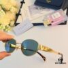 6931fb083a89a121ed54bc62 Celinelisa Style Vintage Oval Cat-Eye Sunglasses for Women, High-End 2024 New Round Sun Glasses with Gold Frame, Flattering for Round Faces