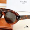 6931fb0c3a89a121ed54bc98 CELINE New Arrival Poster Style Simple and Versatile Sunglasses in Candy Colors, Oval Frame with Signature Logo Design, Fashionable and Everyday Wear, Popular on Xiaohongshu Among Influencers, Model: CL40193I, Size: 53-21-145