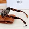 6931fb0c3a89a121ed54bc99 CELINE New Arrival Poster Style Simple and Versatile Sunglasses in Candy Colors, Oval Frame with Signature Logo Design, Fashionable and Everyday Wear, Popular on Xiaohongshu Among Influencers, Model: CL40193I, Size: 53-21-145