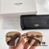 6931fb0c3a89a121ed54bc9f Celine Aviator Sunglasses CL40068U Size 57-21-140