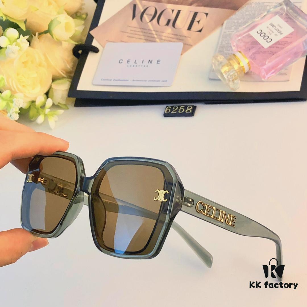 6931fb0e3a89a121ed54bcb3 Celine New Arch of Triumph Asymmetric Design Xiaohongshu White Sunglasses for Women, UV Protection Beach Sun Glasses, Flattering for All Face Shapes
