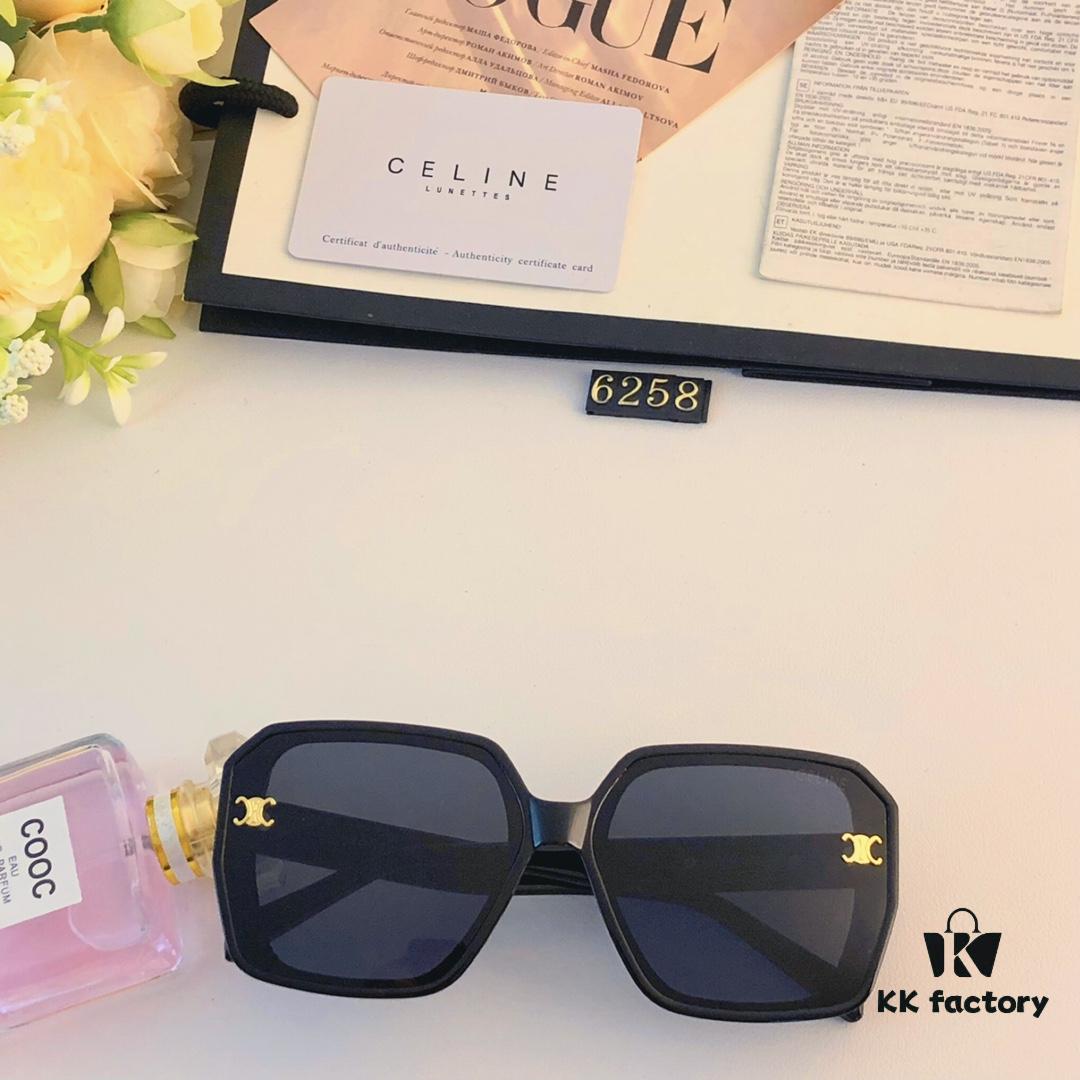 6931fb0e3a89a121ed54bcb7 Celine New Arch of Triumph Asymmetric Design Xiaohongshu White Sunglasses for Women, UV Protection Beach Sun Glasses, Flattering for All Face Shapes