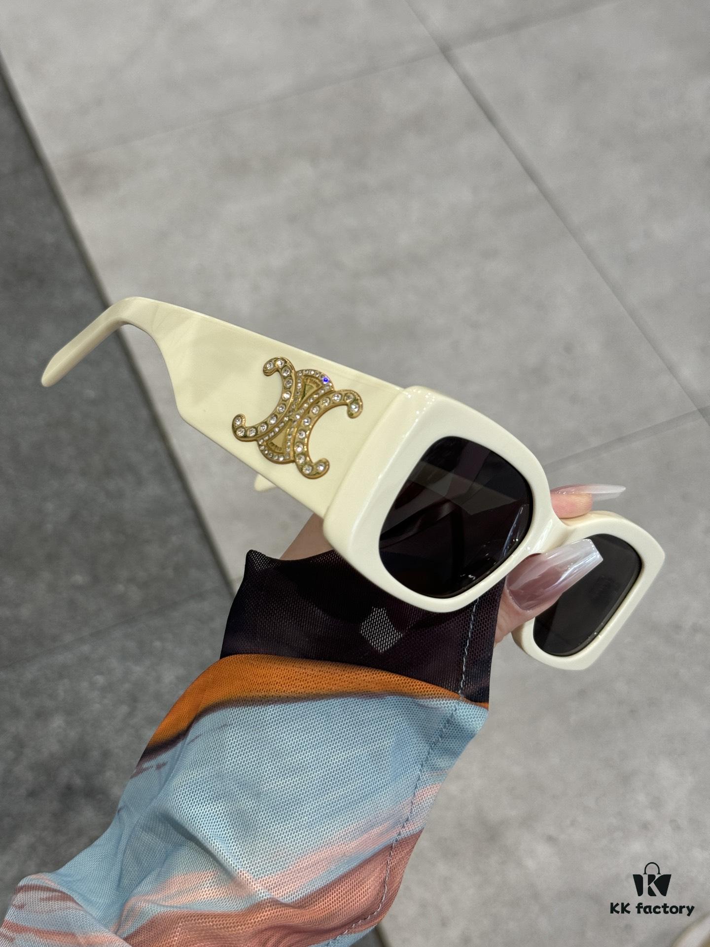 CELINE Full Diamond Archway Model Sunglasses