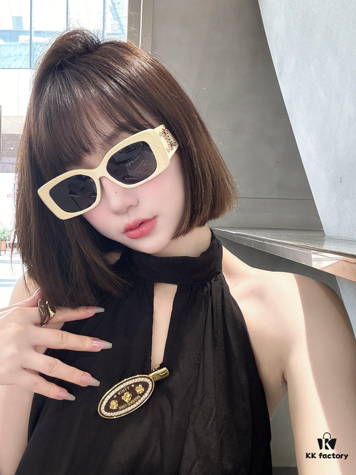 CELINE Full Diamond Archway Model Sunglasses