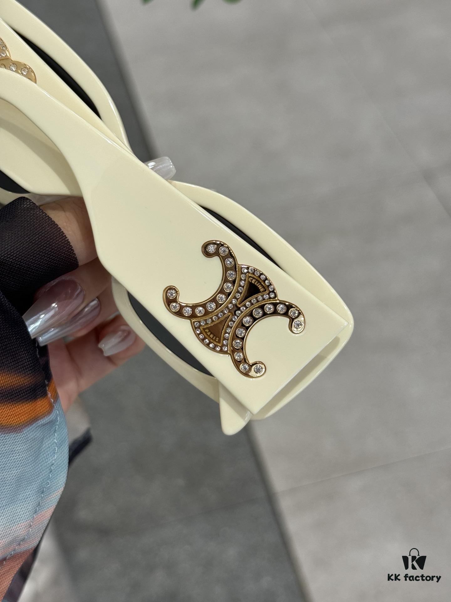 CELINE Full Diamond Archway Model Sunglasses