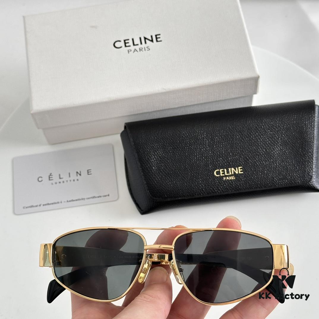 6931fb103a89a121ed54bcd0 Factory Direct Price with Internal Coating Carl Zeiss Logo CELINE CL40281U, Consistently Popular Style, European and American Fashion B, High Gloss, Strong Texture, Excellent Craftsmanship Sunglasses