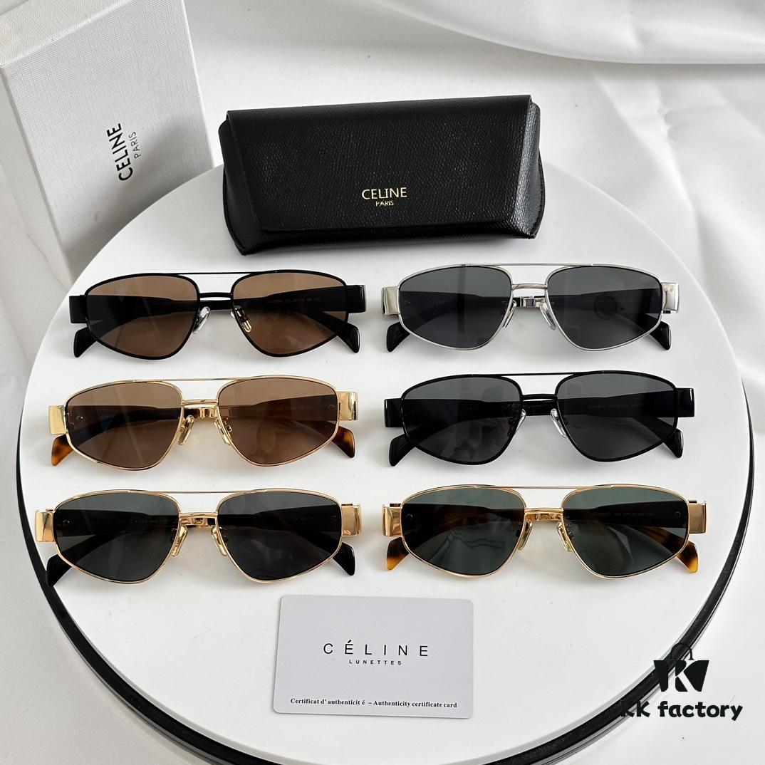 6931fb103a89a121ed54bcd4 Factory Direct Price with Internal Coating Carl Zeiss Logo CELINE CL40281U, Consistently Popular Style, European and American Fashion B, High Gloss, Strong Texture, Excellent Craftsmanship Sunglasses