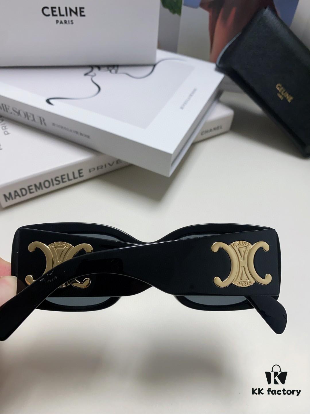 6931fb153a89a121ed54bd17 CELINE 2024 New Runway Official Same Style as Yang Mi, Versatile Oversized Square Archetype Sunglasses