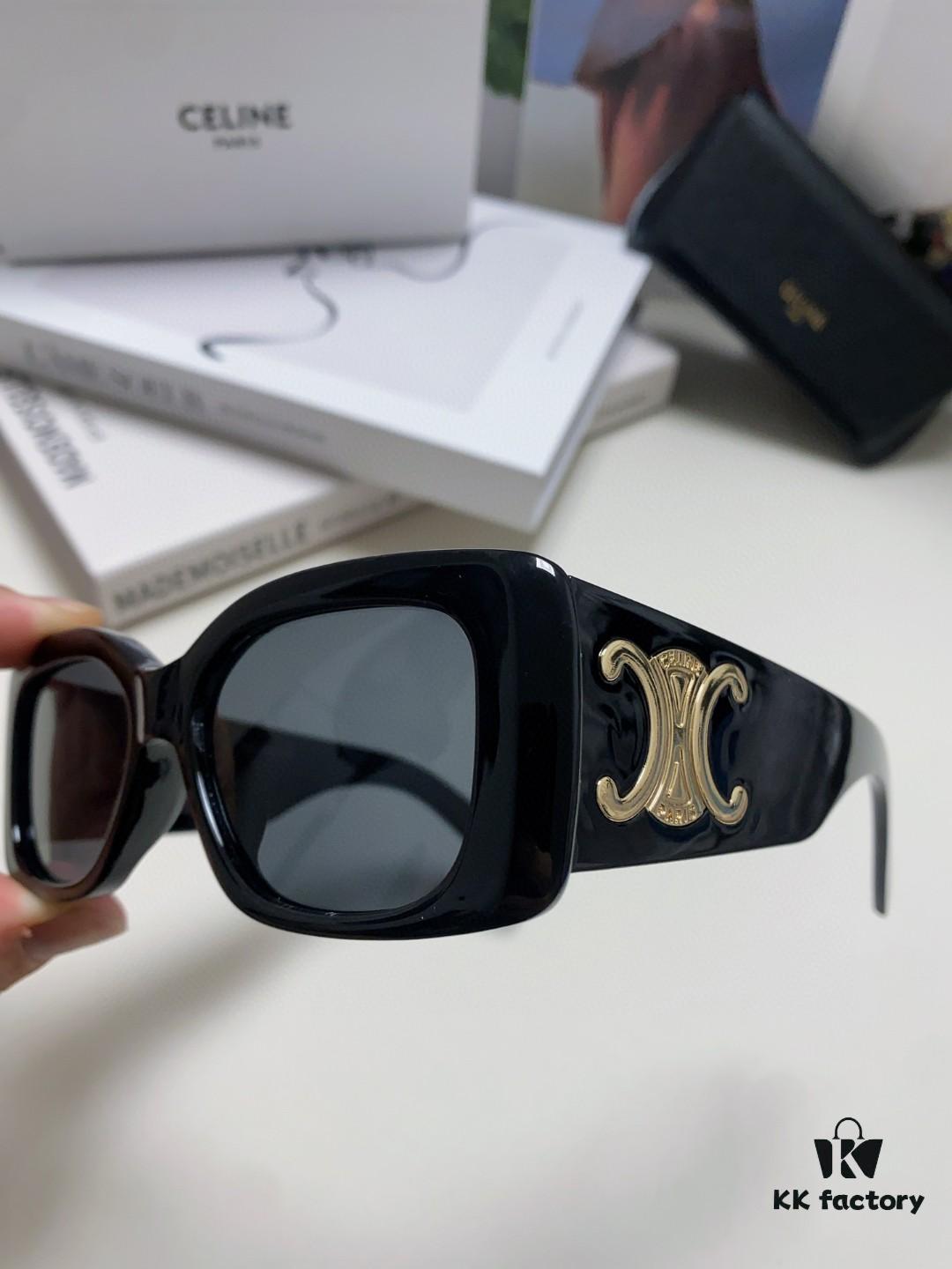 6931fb153a89a121ed54bd18 CELINE 2024 New Runway Official Same Style as Yang Mi, Versatile Oversized Square Archetype Sunglasses