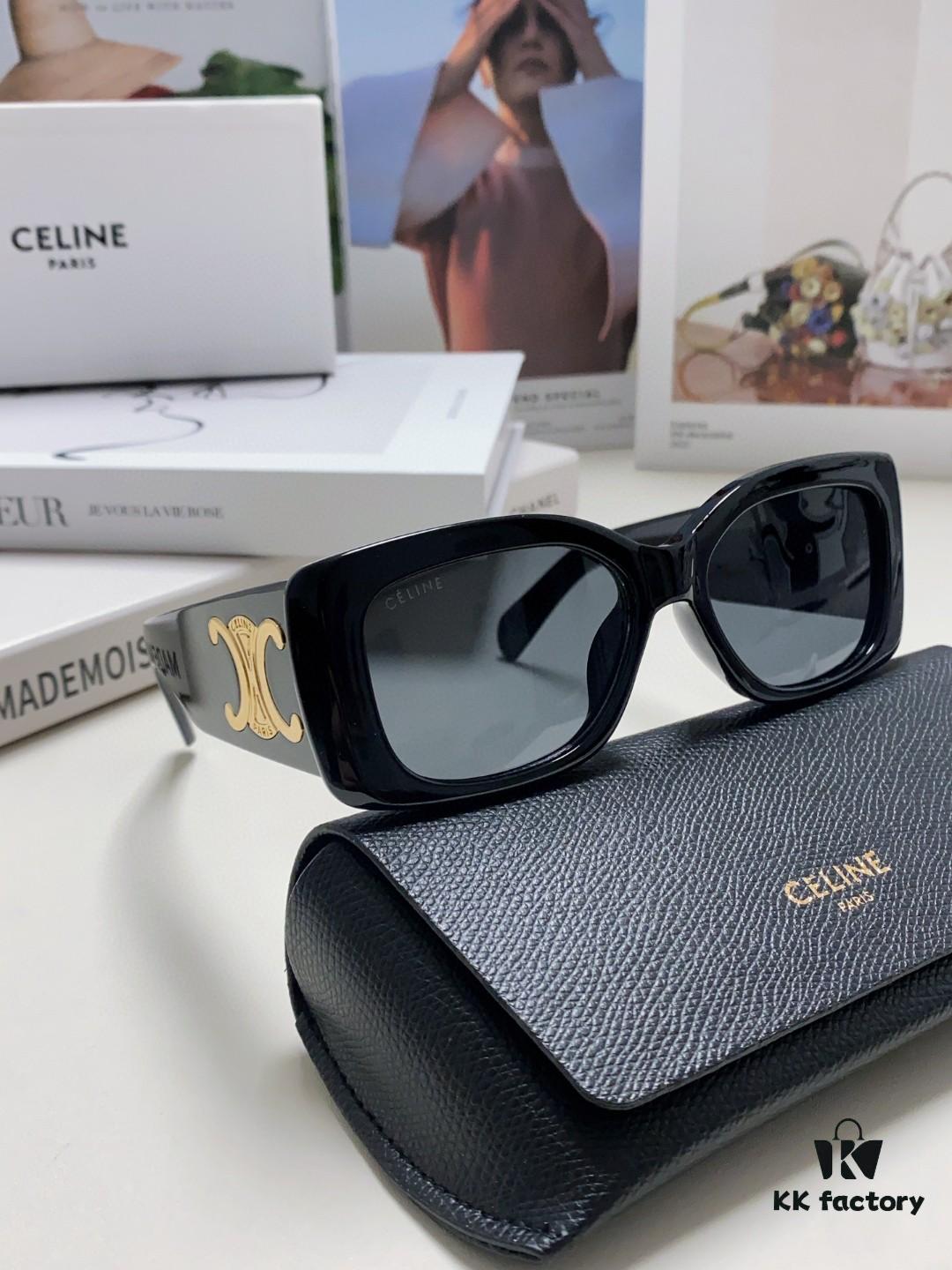 6931fb153a89a121ed54bd19 CELINE 2024 New Runway Official Same Style as Yang Mi, Versatile Oversized Square Archetype Sunglasses