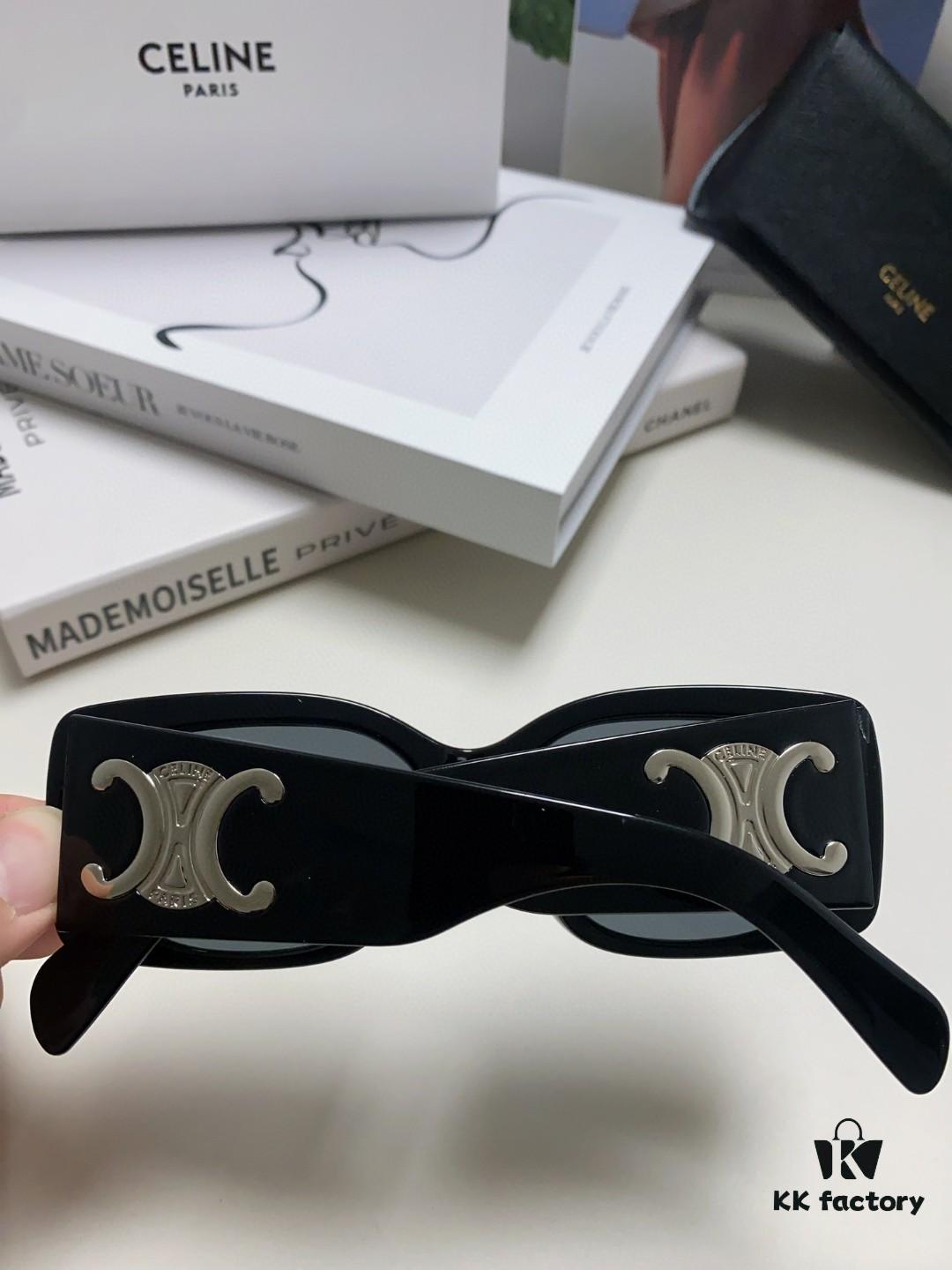 6931fb163a89a121ed54bd22 CELINE 2024 New Runway Official Same Style as Yang Mi, Versatile Oversized Square Archetype Sunglasses