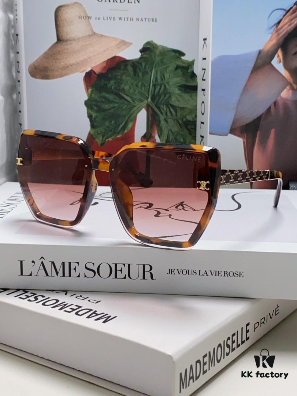 6931fb193a89a121ed54bd46 Celine 2024 New Arrival Luxury Elegant Large Square Frame Society Lady Sunglasses for Women, Stylish Oversized Round Face Sun Protection Shades