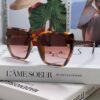 6931fb193a89a121ed54bd46 Celine 2024 New Arrival Luxury Elegant Large Square Frame Society Lady Sunglasses for Women, Stylish Oversized Round Face Sun Protection Shades