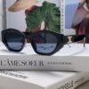 6931fb1e3a89a121ed54bd92 Celine Lisa's Same Style Retro Triumph Arch Sunglasses for Women, New Trendy UV-Proof High-End Slimming Sun Glasses, Black and Gold Eyewear