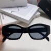 6931fb1e3a89a121ed54bd95 Celine Lisa's Same Style Retro Triumph Arch Sunglasses for Women, New Trendy UV-Proof High-End Slimming Sun Glasses, Black and Gold Eyewear