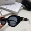 6931fb1f3a89a121ed54bd97 Celine Lisa's Same Style Retro Triumph Arch Sunglasses for Women, New Trendy UV-Proof High-End Slimming Sun Glasses, Black and Gold Eyewear