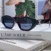 6931fb1f3a89a121ed54bd9e Celine Lisa Same Style Retro Triumph Arch Sunglasses for Women, New Trendy UV-Proof Slimming Luxury Sunglasses, Black and Silver Eyewear