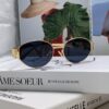 6931fb203a89a121ed54bdab Lisa's Same Celine Retro Round-frame Sunglasses, the 'Egg Superman' Style from CELINE, Also Known as the Arc de Triomphe Series, Has Been Extremely Popular and Hard to Get