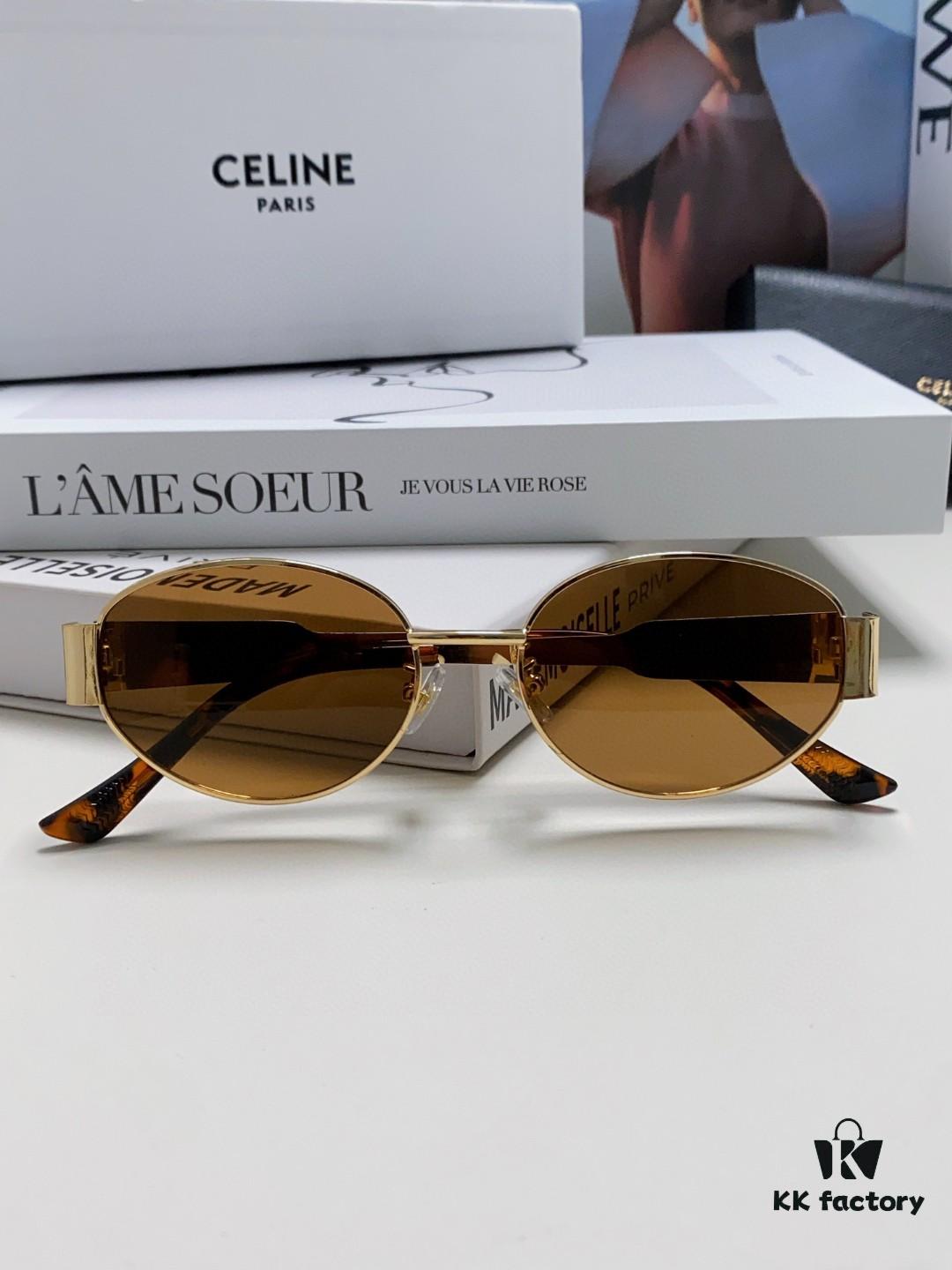 6931fb213a89a121ed54bdbb Lisa's Same Celine Retro Round Frame Sunglasses, the 'Egg Superman' Style, Known as the Arc de Triomphe Design, Always Popular and Hard to Get