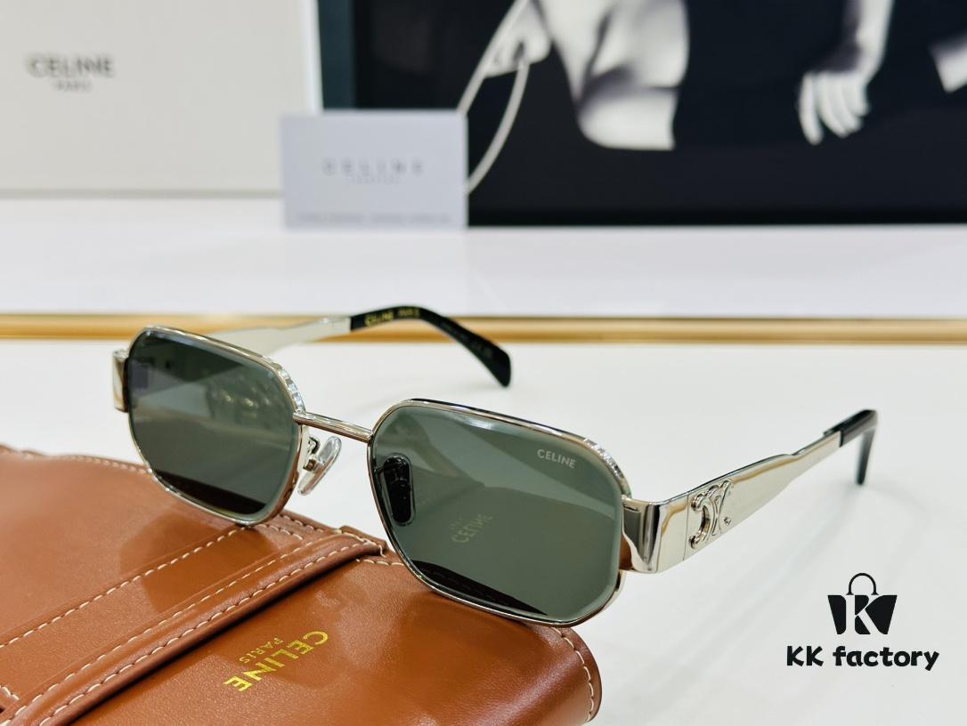 6931fb253a89a121ed54bdf7 CELINE CL42111U Size 56□18-145, Popular European and American Style Sunglasses with Excellent Luster and Texture, Superior Craftsmanship