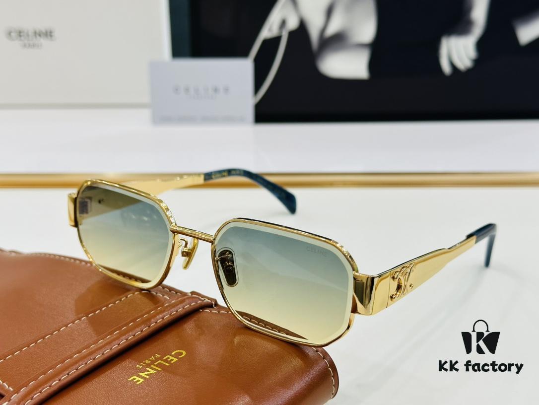 6931fb263a89a121ed54bdf8 CELINE CL42111U Size 56□18-145, Popular European and American Style Sunglasses with Excellent Luster and Texture, Superior Craftsmanship