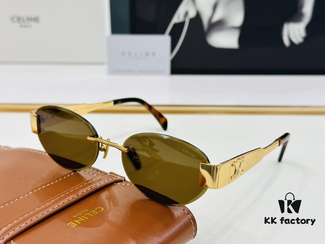 6931fb273a89a121ed54be0a CELINE CL42097U Size 57mm x 18-142, Consistently Popular Style, European and American Fashion, Excellent Gloss, Strong Texture, XL Craftsmanship Amazing