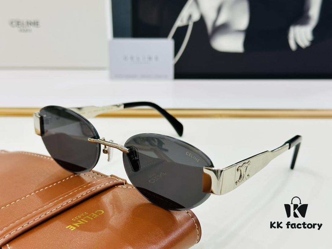 6931fb273a89a121ed54be0c CELINE CL42097U Size 57mm x 18-142, Consistently Popular Style, European and American Fashion, Excellent Gloss, Strong Texture, XL Craftsmanship Amazing