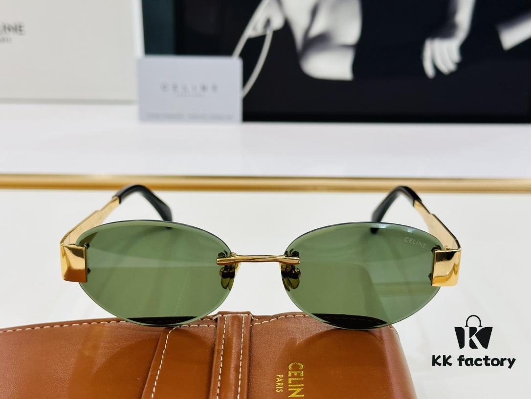 6931fb273a89a121ed54be10 CELINE CL42097U Size 57mm x 18-142, Consistently Popular Style, European and American Fashion, Excellent Gloss, Strong Texture, XL Craftsmanship Amazing