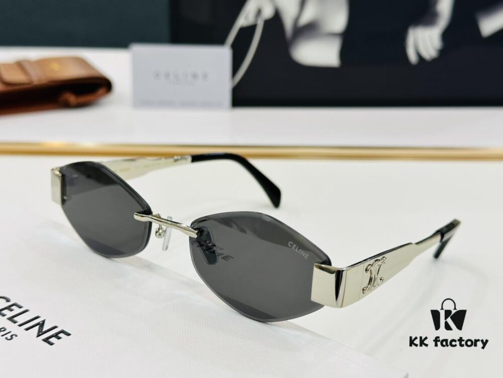6931fb293a89a121ed54be2e CELINE CL42096U Sunglasses, Size: 57□17-145, Popular European and American Style, Excellent Gloss and Texture, XL Craftsmanship