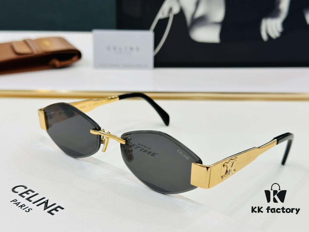 6931fb2a3a89a121ed54be2f CELINE CL42096U Sunglasses, Size: 57□17-145, Popular European and American Style, Excellent Gloss and Texture, XL Craftsmanship