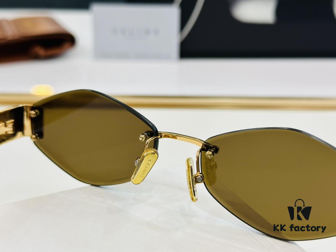 6931fb2a3a89a121ed54be35 CELINE CL42096U Sunglasses, Size: 57□17-145, Popular European and American Style, Excellent Gloss and Texture, XL Craftsmanship