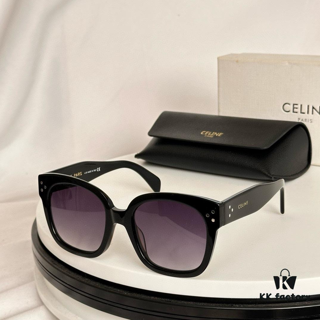 6931fb2a3a89a121ed54be39 Arrived in Full Colors, Timeless Classic, High-Quality CELINE CL4002UN Two-Tone Acetate Frame with Strong 3D Effect, Italian Imported Material, Clear Lenses, Stylish and Elegant, Excellent Texture, Versatile and Minimalist