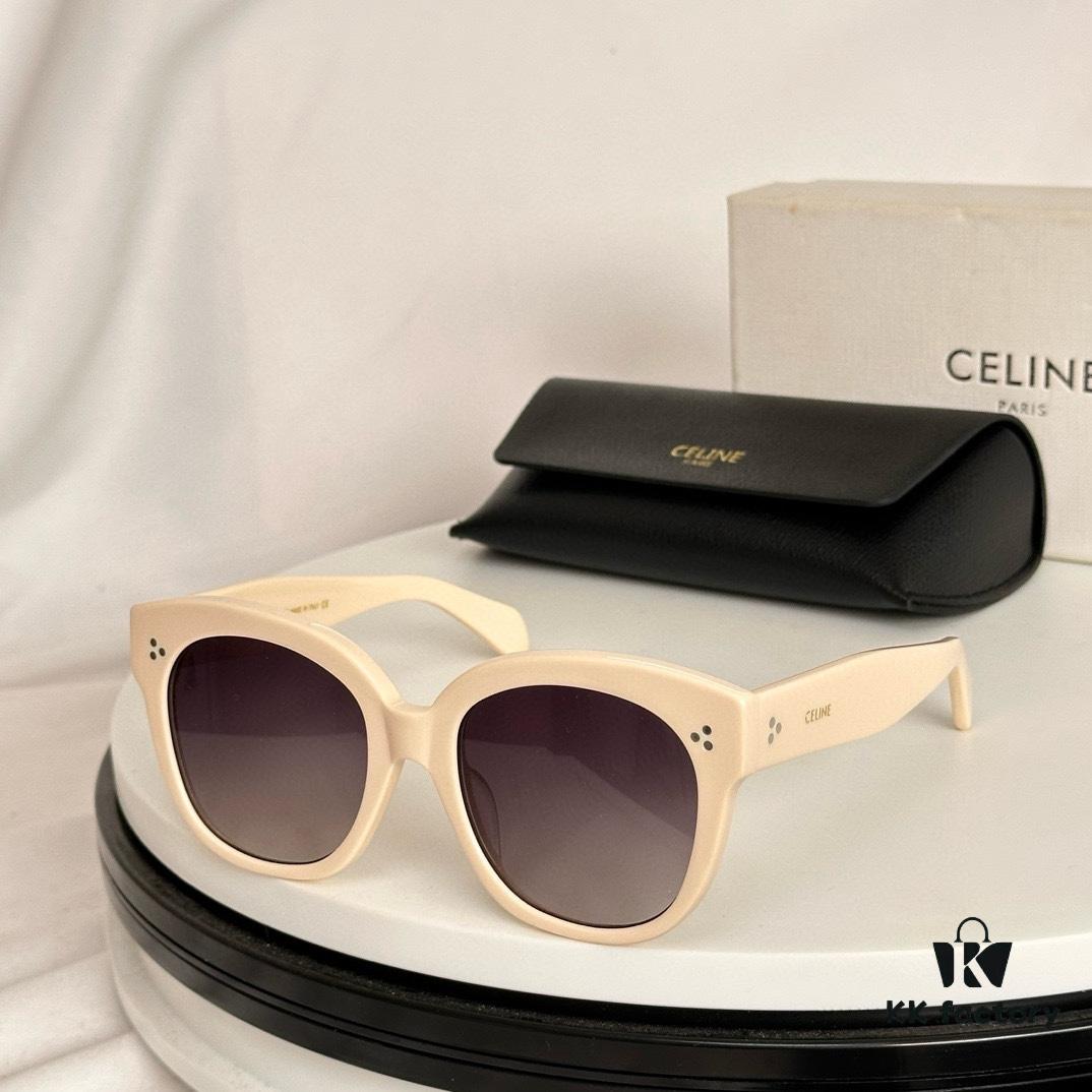 6931fb2b3a89a121ed54be3c Arrived in Full Colors, Timeless Classic, High-Quality CELINE CL4002UN Two-Tone Acetate Frame with Strong 3D Effect, Italian Imported Material, Clear Lenses, Stylish and Elegant, Excellent Texture, Versatile and Minimalist
