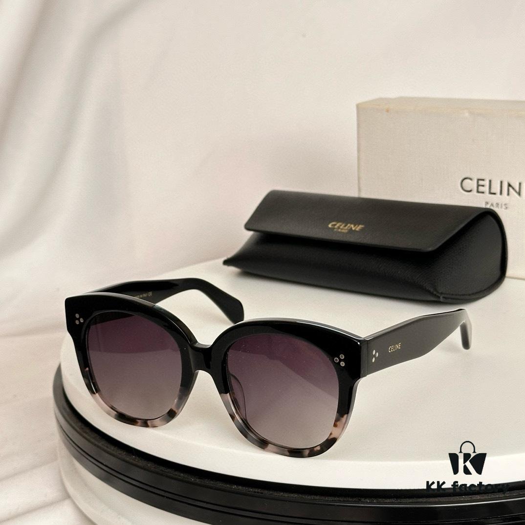 6931fb2b3a89a121ed54be3d Arrived in Full Colors, Timeless Classic, High-Quality CELINE CL4002UN Two-Tone Acetate Frame with Strong 3D Effect, Italian Imported Material, Clear Lenses, Stylish and Elegant, Excellent Texture, Versatile and Minimalist