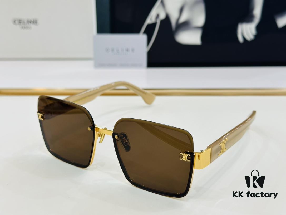 6931fb2c3a89a121ed54be4b CELINE CL40249 Sunglasses, Size 59□17-145, Consistently Popular Style with Excellent Shine, Strong Texture, and Superior Craftsmanship