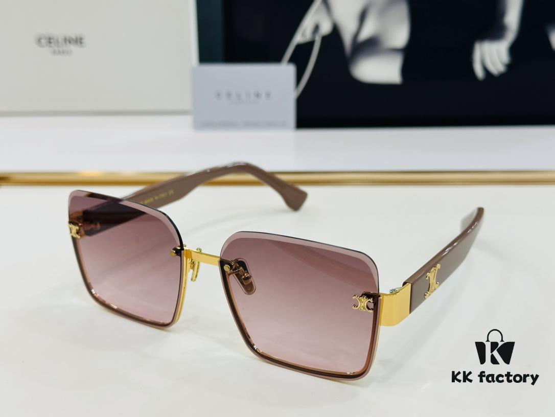 6931fb2d3a89a121ed54be4e CELINE CL40249 Sunglasses, Size 59□17-145, Consistently Popular Style with Excellent Shine, Strong Texture, and Superior Craftsmanship