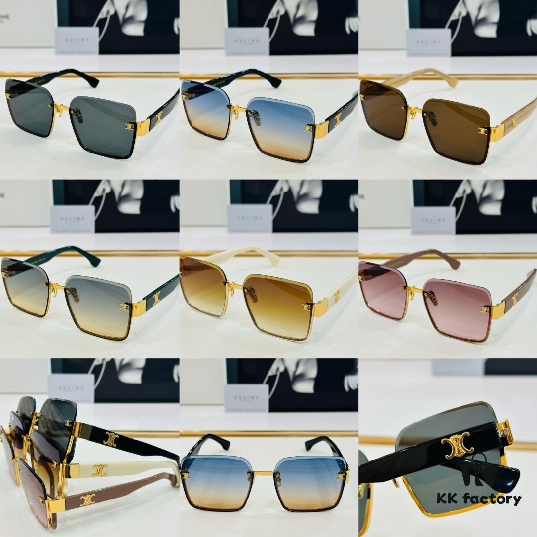 6931fb2d3a89a121ed54be51 CELINE CL40249 Sunglasses, Size 59□17-145, Consistently Popular Style with Excellent Shine, Strong Texture, and Superior Craftsmanship