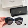 Arrived in Full Colors, Timeless Classic, High-Quality CELINE CL4002UN Two-Tone Acetate Frame with Strong Three-Dimensional Effect, Italian Imported Materials, Clear Lenses, Stylish and Elegant, Excellent Texture, Versatile and Minimalist