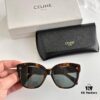Arrived in Full Colors, Timeless Classic, High-Quality CELINE CL4002UN Two-Tone Acetate Frame with Strong Three-Dimensional Effect, Italian Imported Materials, Clear Lenses, Stylish and Elegant, Excellent Texture, Versatile and Minimalist