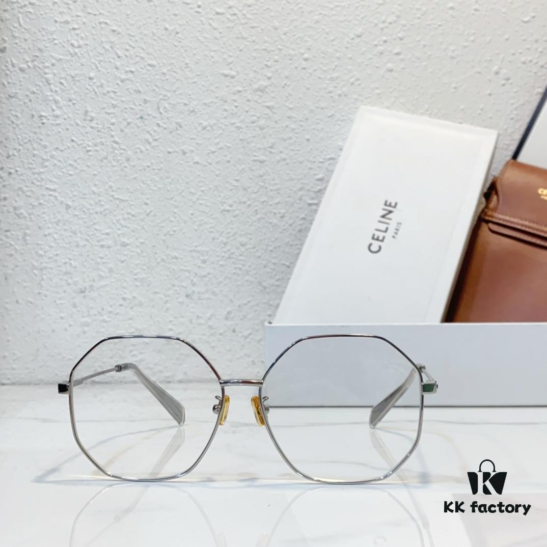 6931fb333a89a121ed54bea7 CELINE Official Website Model Polygonal Metal Sunglasses with Inlaid Craft Temple Design