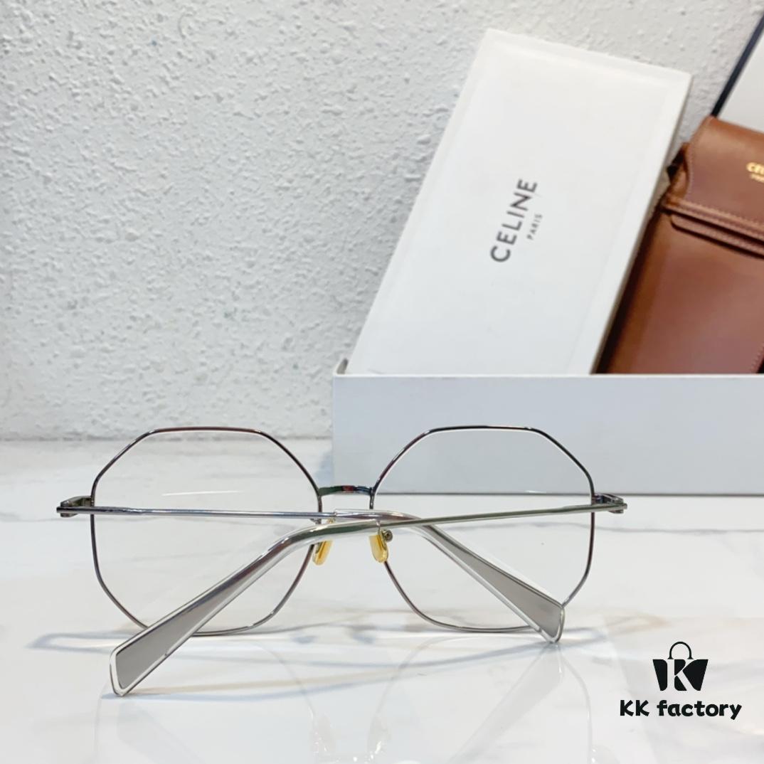 6931fb333a89a121ed54bea9 CELINE Official Website Model Polygonal Metal Sunglasses with Inlaid Craft Temple Design
