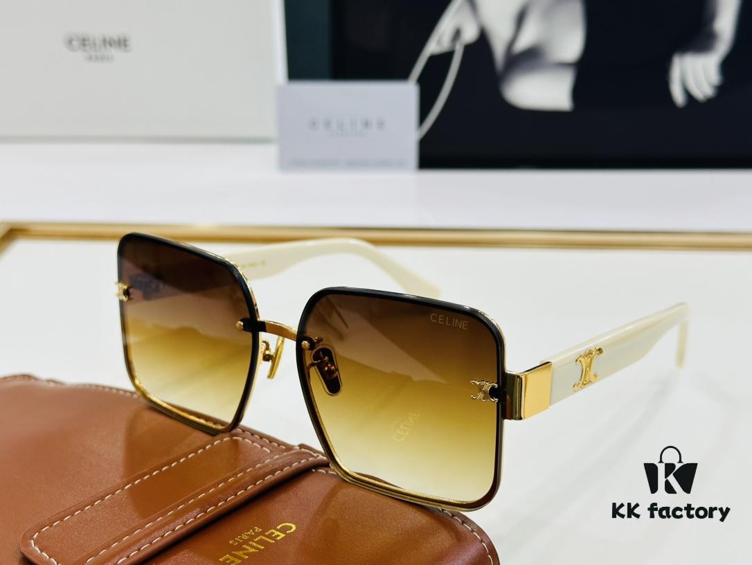 6931fb373a89a121ed54bee1 CELINE CL40238 Size 53□20-146, Consistently Popular Style, European and American Fashion, Excellent Gloss, Strong Texture, Superb Craftsmanship, Sunglasses