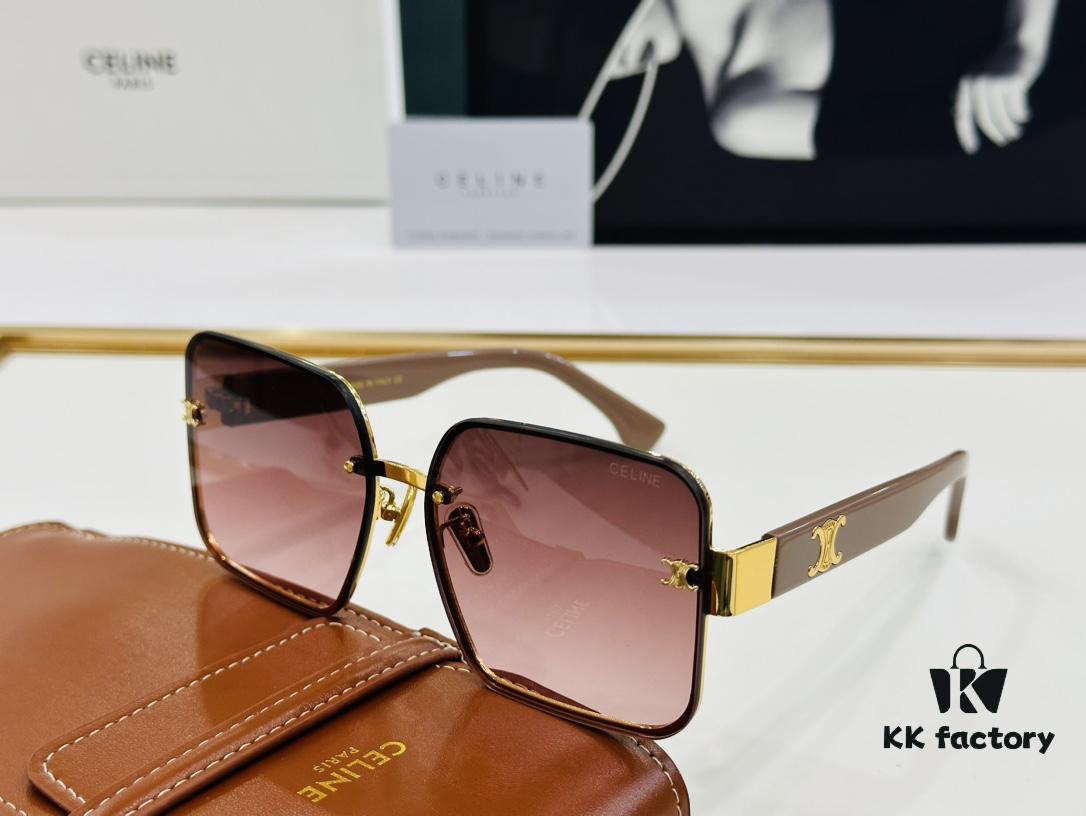 6931fb373a89a121ed54bee2 CELINE CL40238 Size 53□20-146, Consistently Popular Style, European and American Fashion, Excellent Gloss, Strong Texture, Superb Craftsmanship, Sunglasses