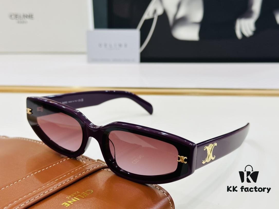 6931fb3d3a89a121ed54bf35 CELINE CE40314 Aviator Sunglasses High-End Version Premium Quality Acetate L-Fashion Sun Glasses Size 64□17-145