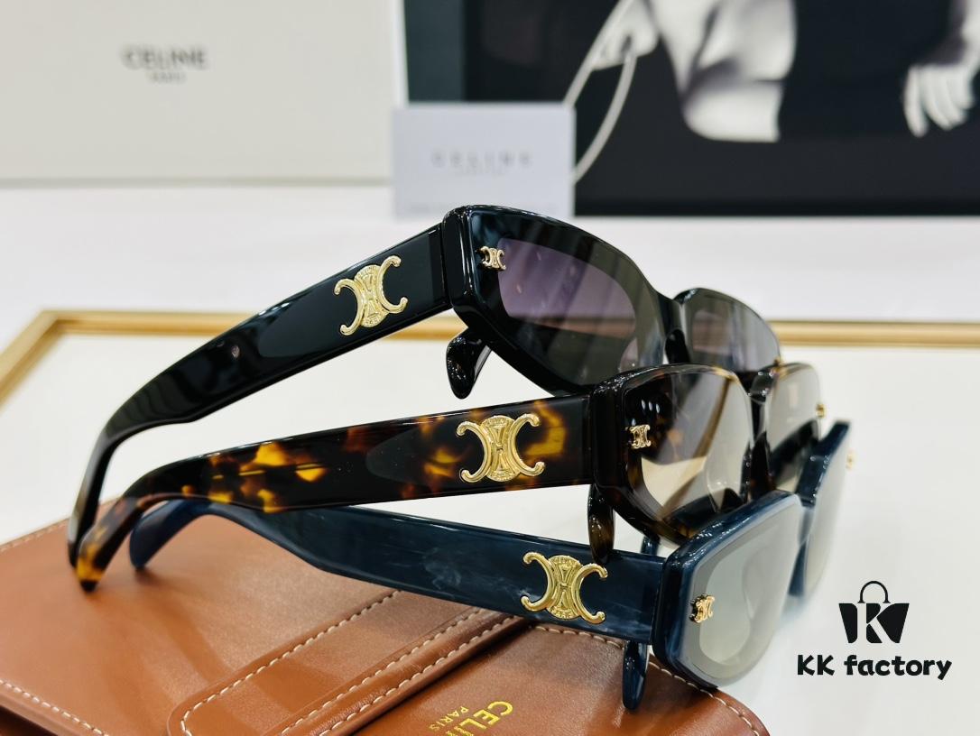 6931fb3e3a89a121ed54bf38 CELINE CE40314 Aviator Sunglasses High-End Version Premium Quality Acetate L-Fashion Sun Glasses Size 64□17-145