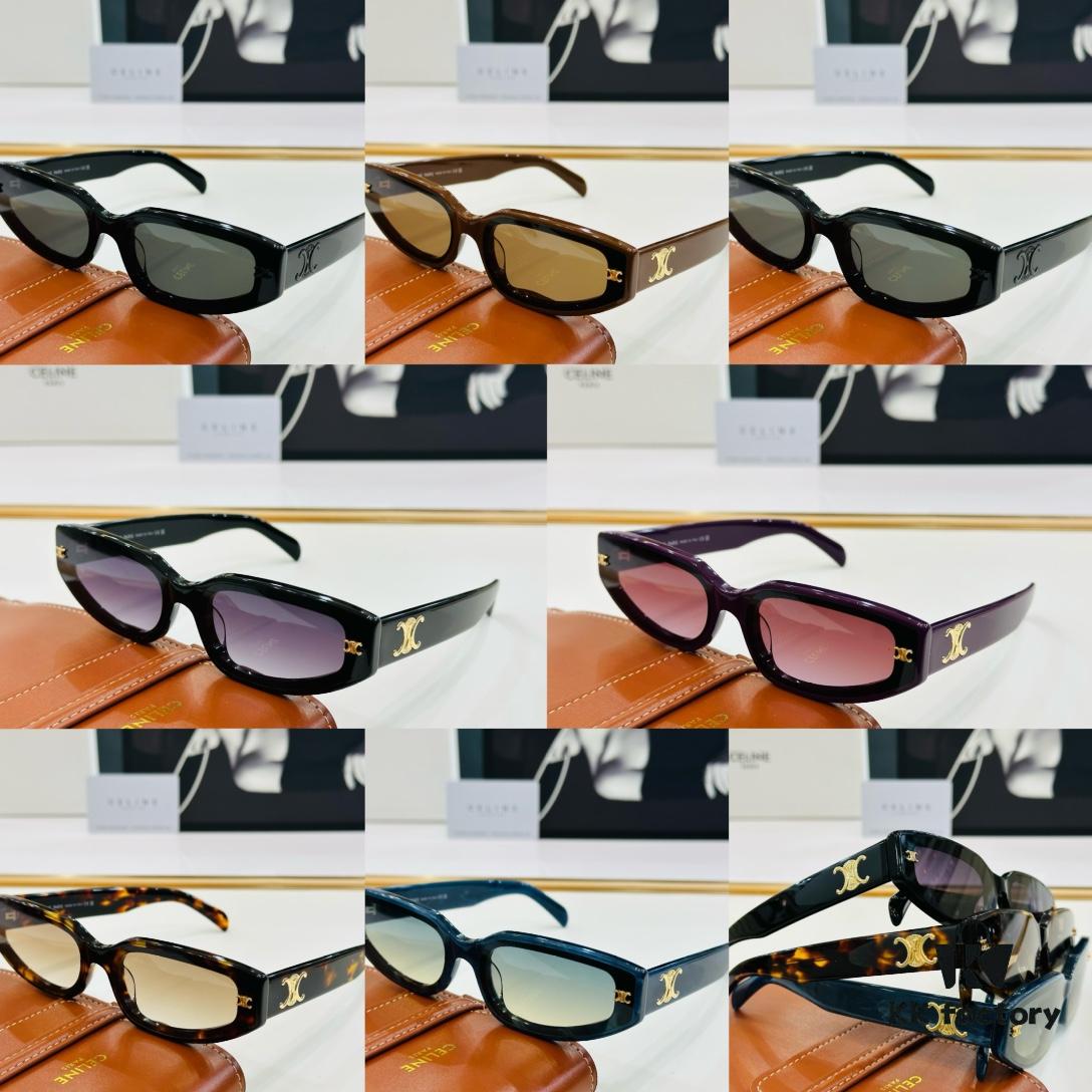 6931fb3e3a89a121ed54bf39 CELINE CE40314 Aviator Sunglasses High-End Version Premium Quality Acetate L-Fashion Sun Glasses Size 64□17-145